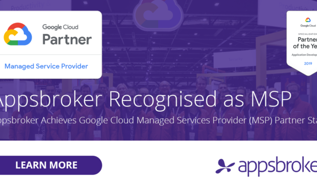 Appsbroker Achieves Google Cloud Managed Service Provider Status