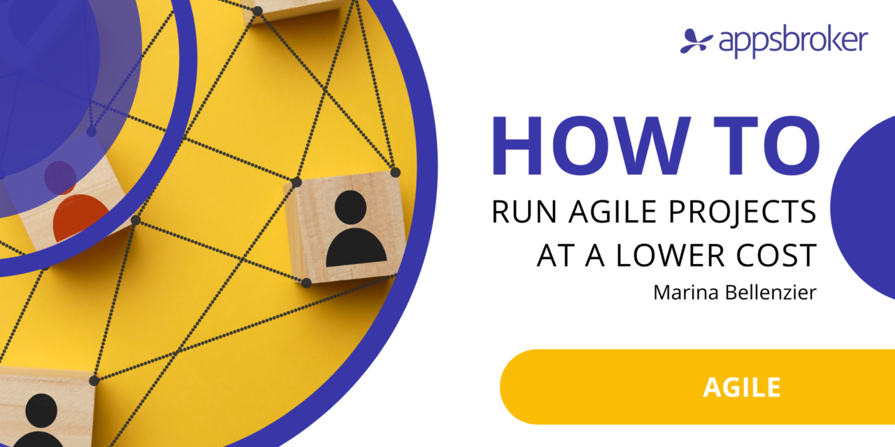 How to Run Agile Projects at a Lower Cost